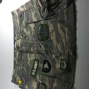 Zoey Beth Camo skirt.